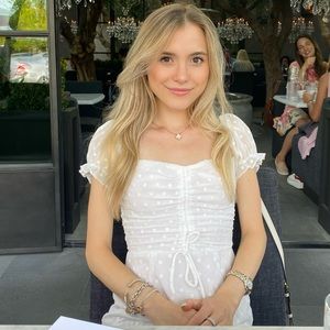 White princess polly dress